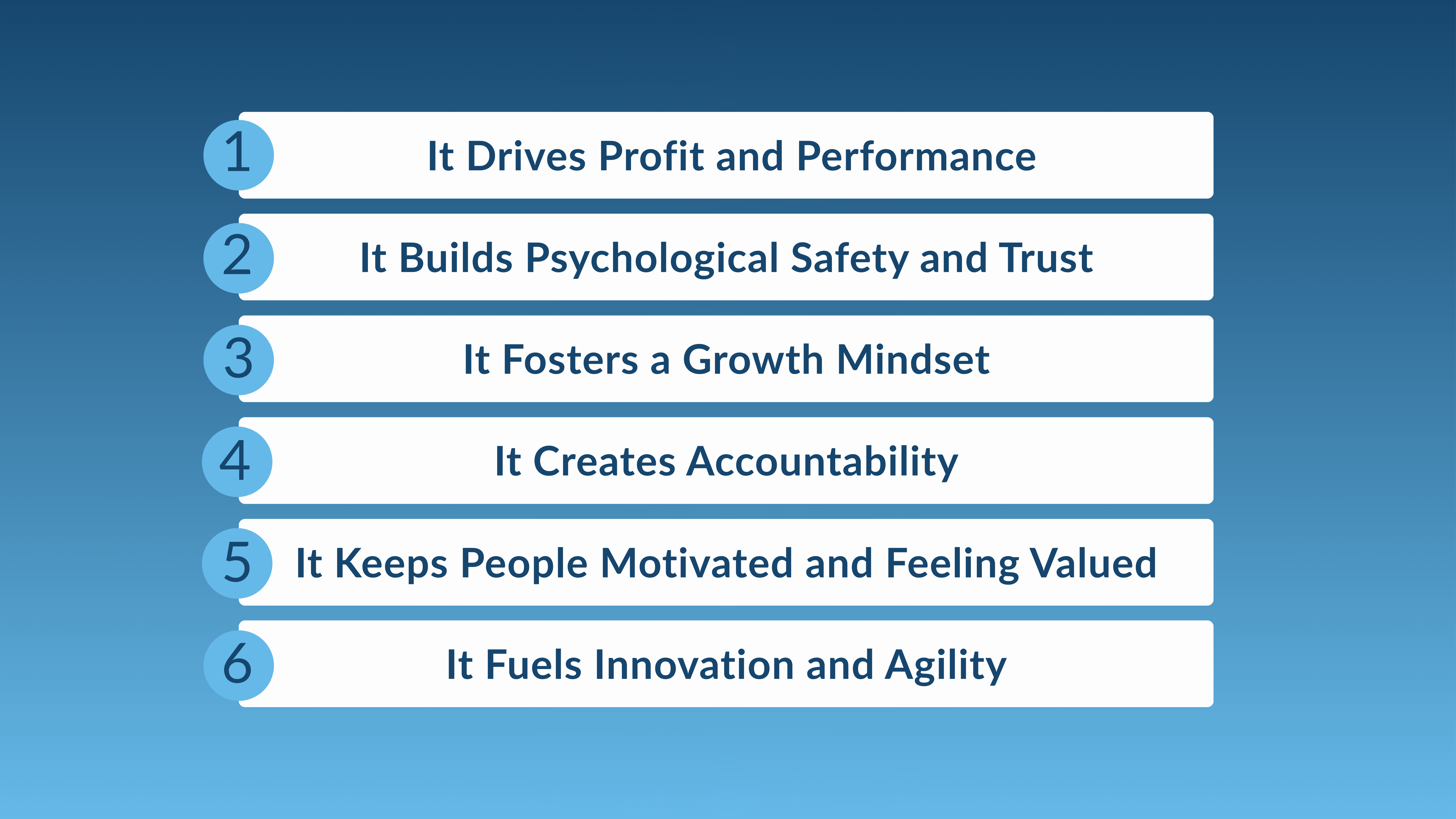 6 Reasons Why Feedback is Non-Negotiable